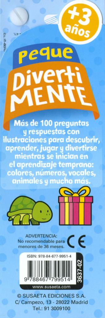 Peques Divertimente -Primeras Palabras- Susaeta Ediciones