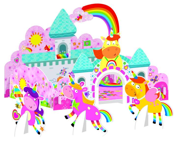 Maquetas y Actividades -Unicornios- Susaeta Ediciones
