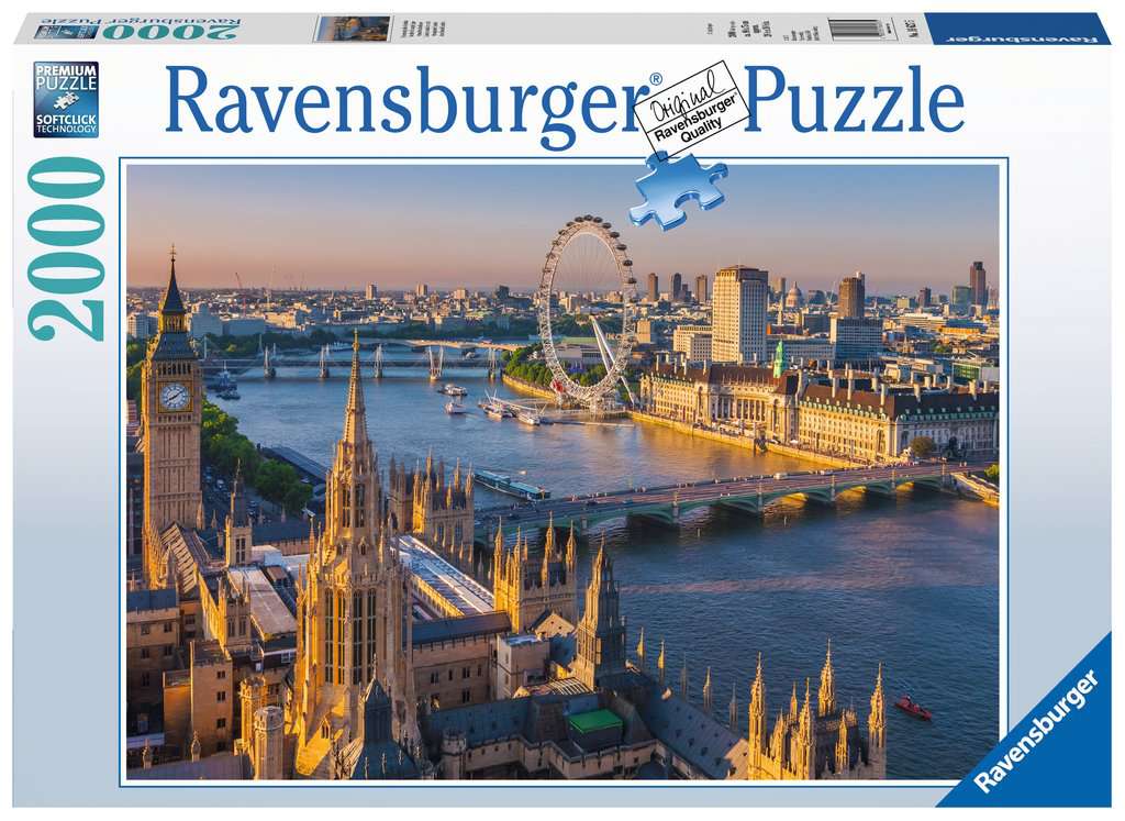 Puzzle 2000 piezas -Atmósfera De Londres- Ravensburger