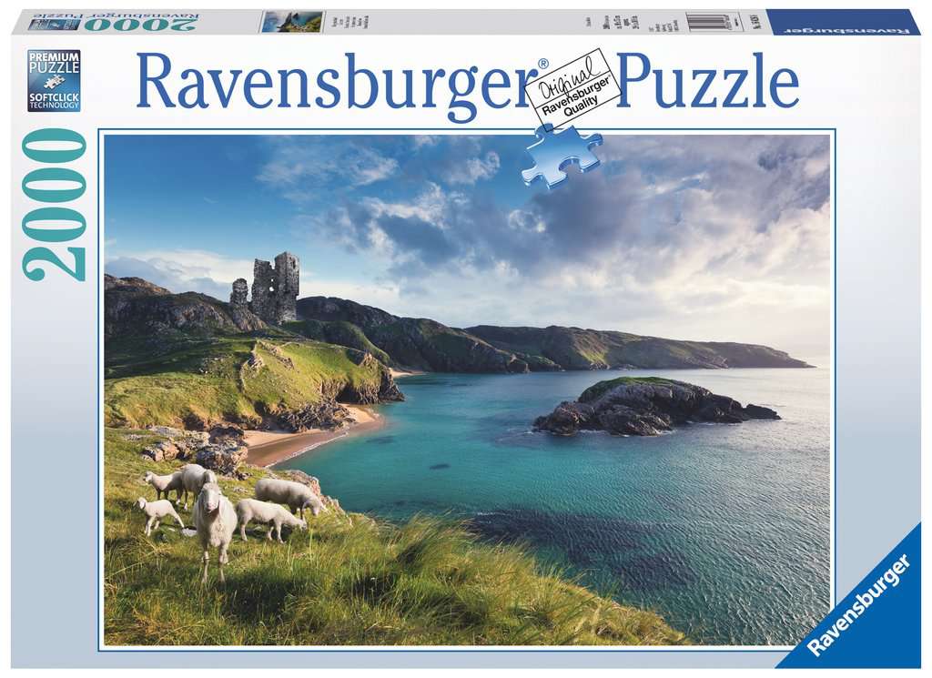 Puzzle 2000 piezas -Irlanda: Isla Esmeralda- Ravensburger