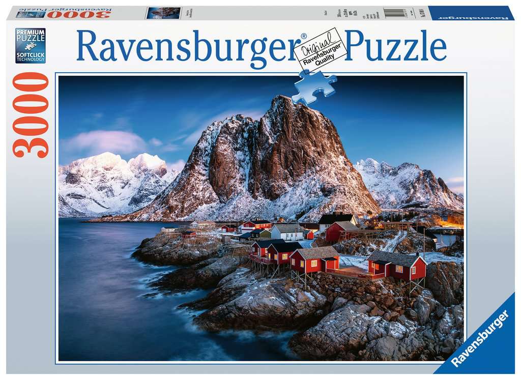 Puzzle 3000 piezas -Hamnoy, Lofoten- Ravensburger