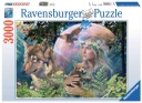 Puzzle 3000 piezas -La Niña y El Lobo- Ravensburger