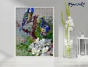 Pintar con Diamantes -Pájaros en Rama- Bastidor 40 x 50 cm. Figured´Art