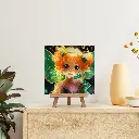Pintar con Diamantes -Hada Pequeña- Bastidor 25 x 25 cm. Figured´Art