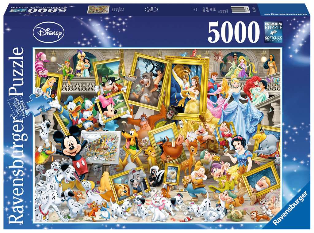 Puzzle 5000 piezas -Mickey Artista- Ravensburger