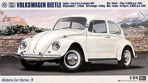 Coche 1/24 HC3 Volkswagen Beetle &quot;1963&quot; Hasegawa (copia)
