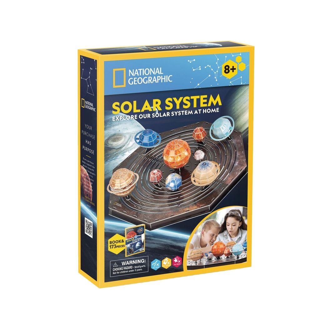 Set Puzzle 3D -Sistema Solar- National Geographic