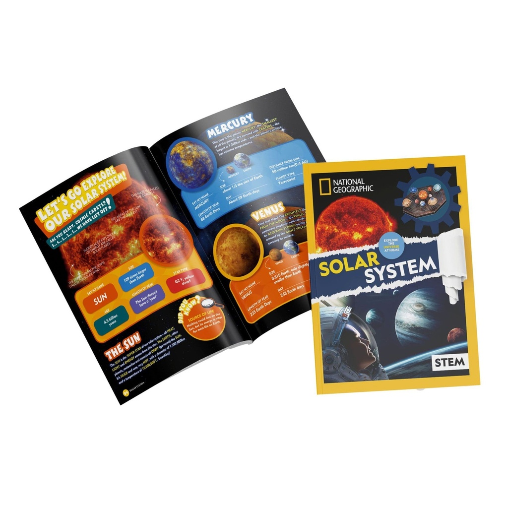 Set Puzzle 3D -Sistema Solar- National Geographic