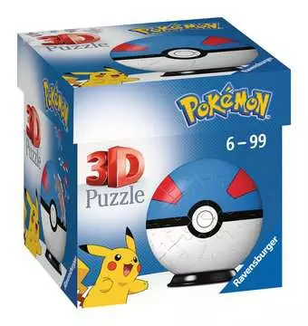 Puzzle 3D -Pokemon Superball Azul- Ravensburger