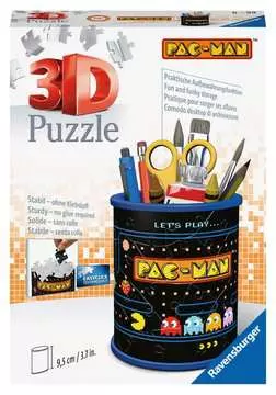 Puzzle 3D -54 piezas- Portalápices -Pac-man- Ravensburger