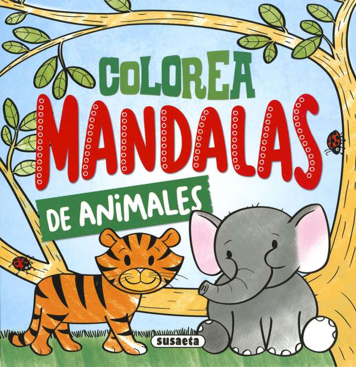 Colorea Mandalas -Animales- Susaeta Ediciones