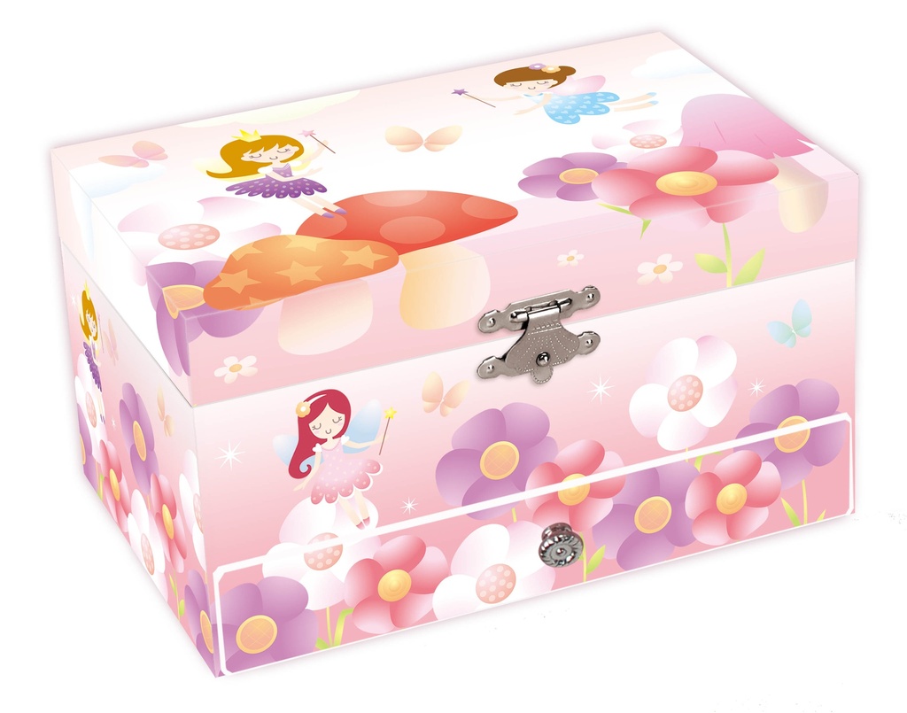 Caja / Joyero Musical -Hadas-