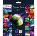 Set Papel Origami -Space- 60 Hojas 20 x 20 cm. 70 gr. Avenue Mandarine