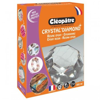 Resina Cristal -Crystal Diamond- Kit (360 ml.) Cleopatre