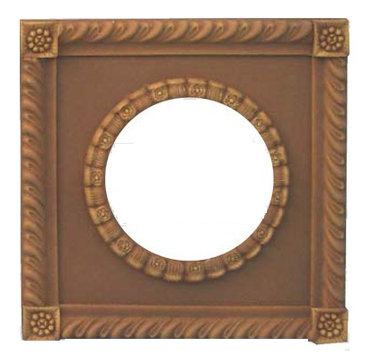Marco Poliuretano -Roseau- 24,5 x 24,5 / 13 x 13 cm.