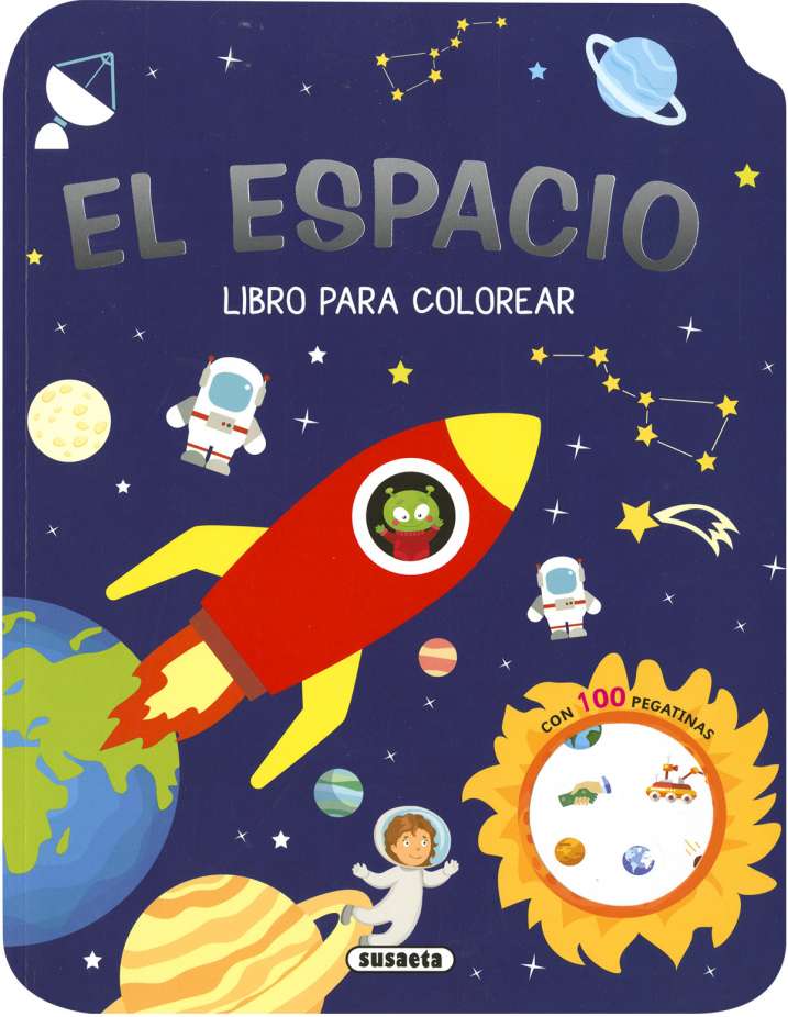 Colores y Pegatinas -El Espacio- Susaeta Ediciones