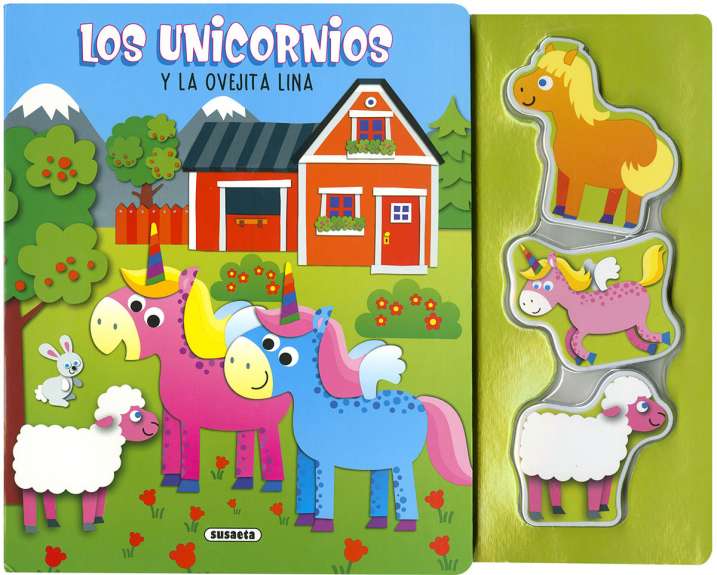 Busca y Encaja: Los Unicornios y la Ovejita Lina -Susaeta Ediciones