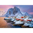 Puzzle 500 piezas -Hamnoy Village- Clementoni