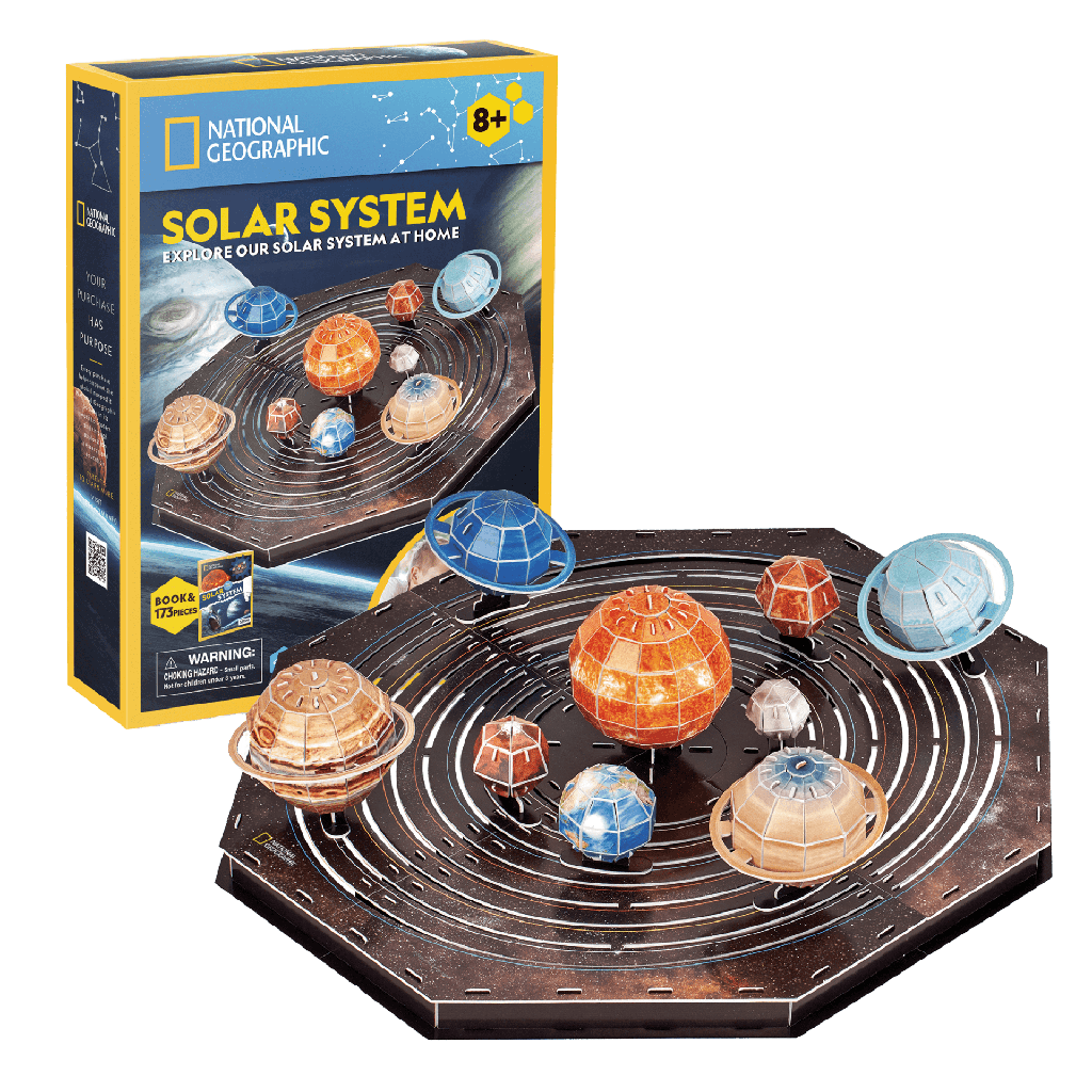 Set Puzzle 3D -Sistema Solar- National Geographic