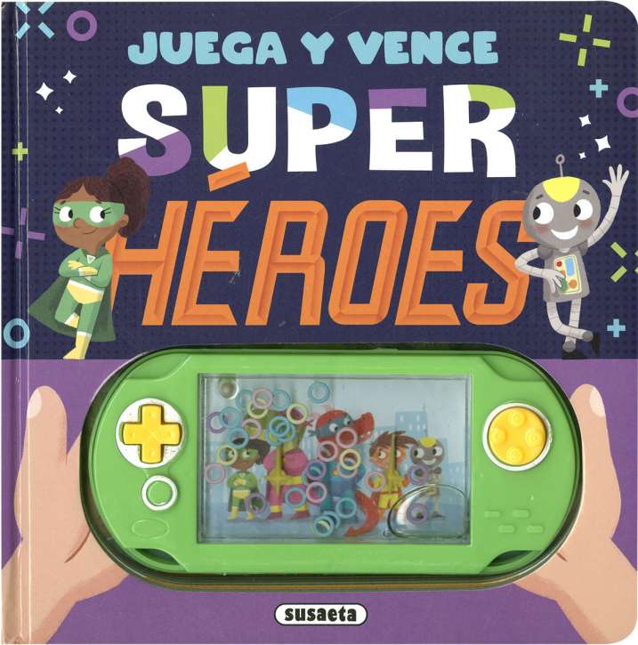 Juega y Vence -Super Héroes- Susaeta Ediciones