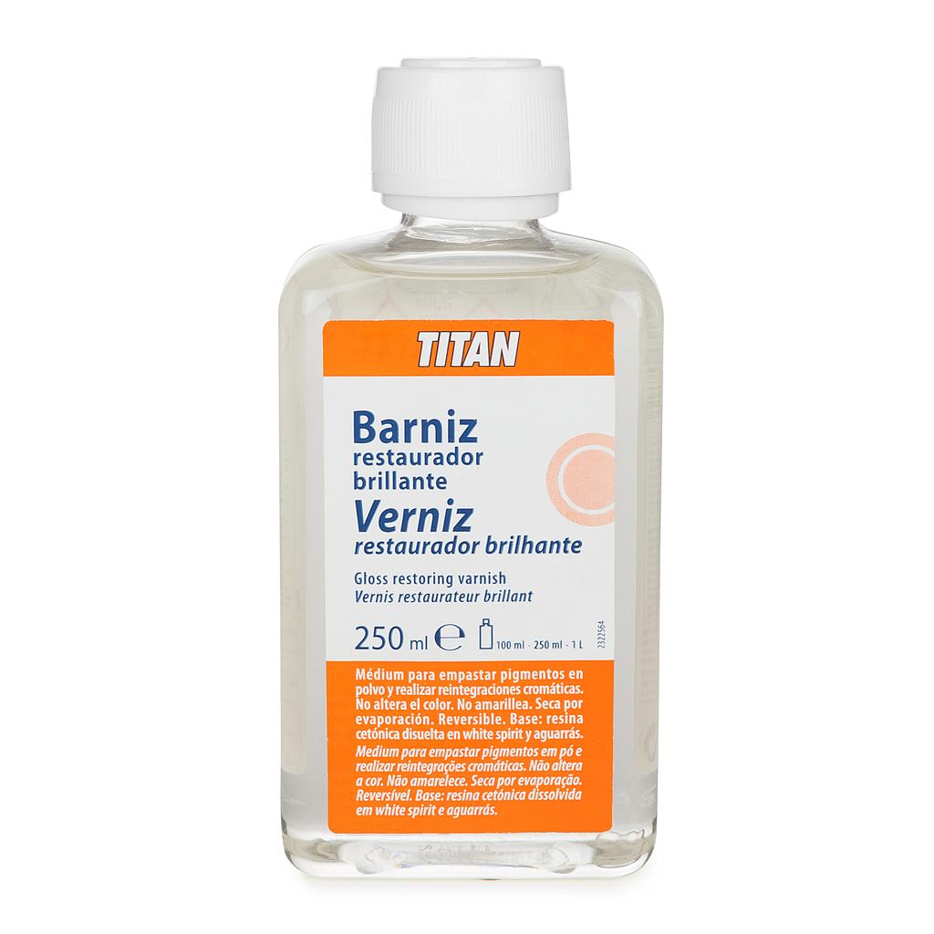 Barniz Restaurador Brillo (250 ml.) Titán