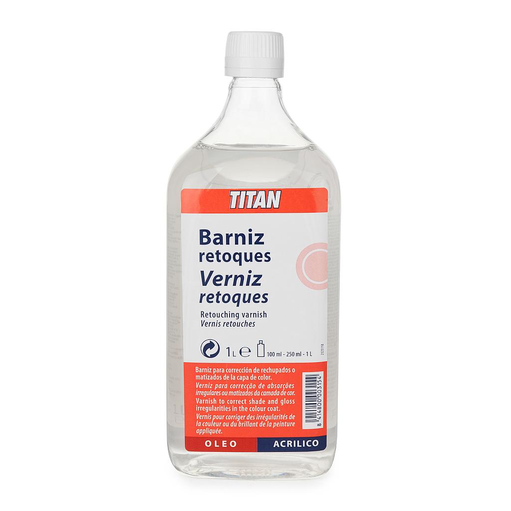 Barniz Retoques (1000 ml.) Titán