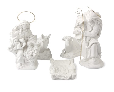 Figuras Nacimiento Hebreo 21 cm. (sin Cuna) Escayola