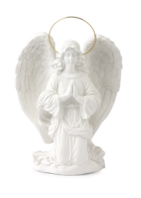Angel Anunciación 14 cm. Escayola