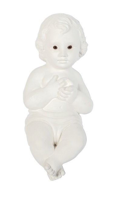 Niño Jesús Acostado 22 cm. Escayola