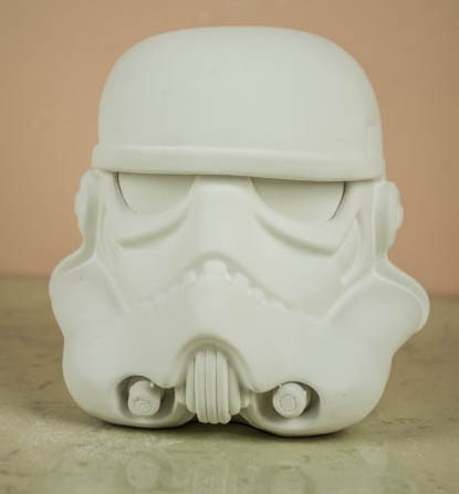 Casco Stormtrooper 15 cm. Escayola