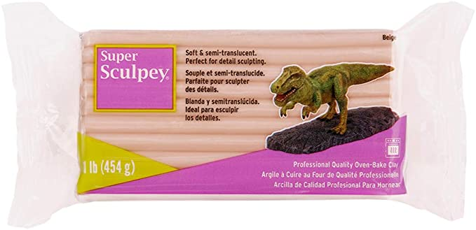 Super Sculpey 454 gr. Beige Original