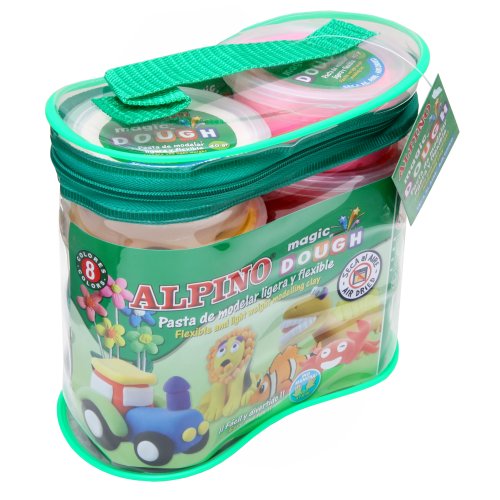 Set Bolsa 8 x 40 gr. -Magic Dough- Alpino