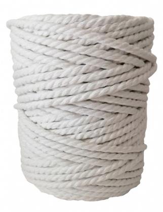 Algodón 3 mm. Macramé Blanco (Bobina 500 gr.)