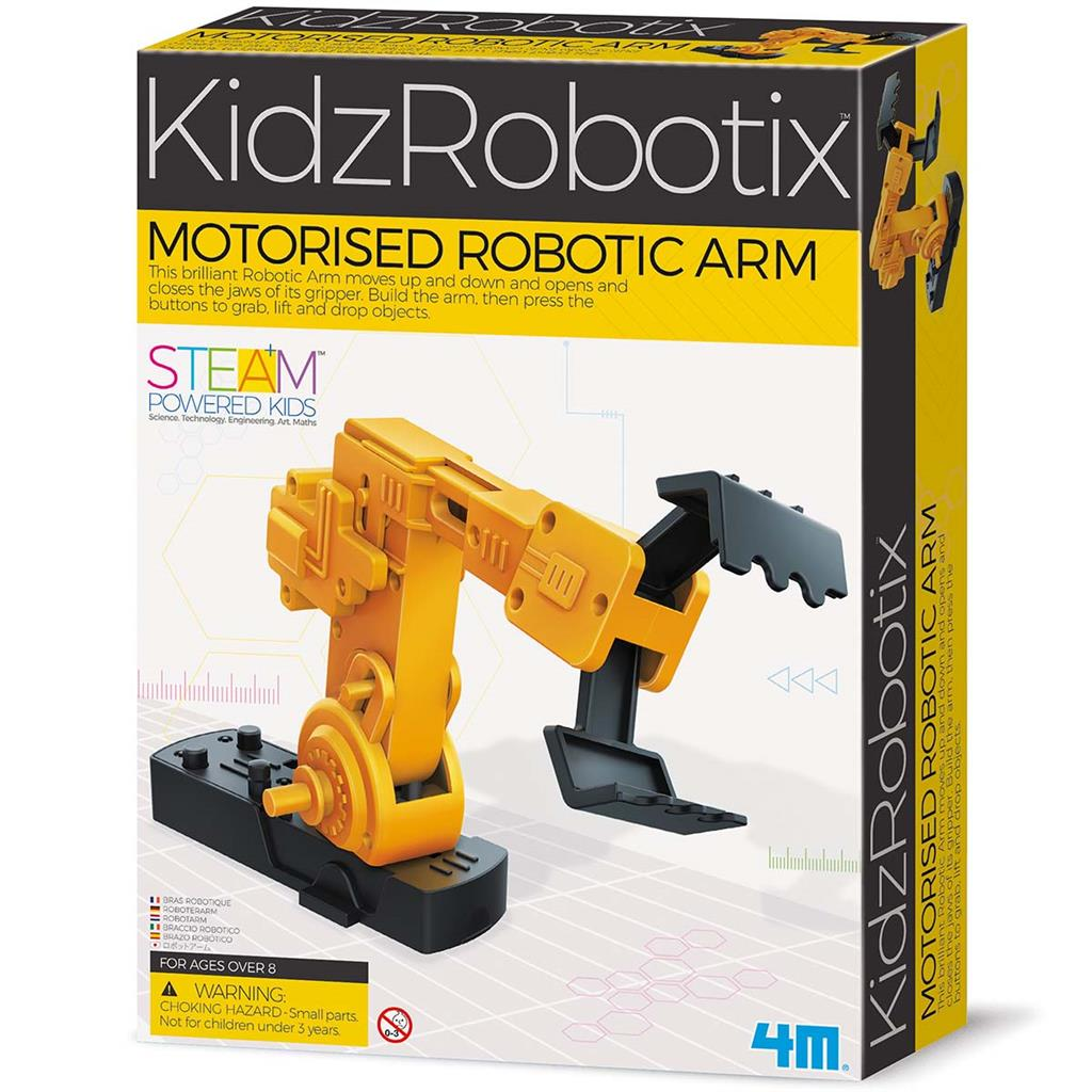 Set KidzRobotics -Brazo Robot Motorizado- 4M