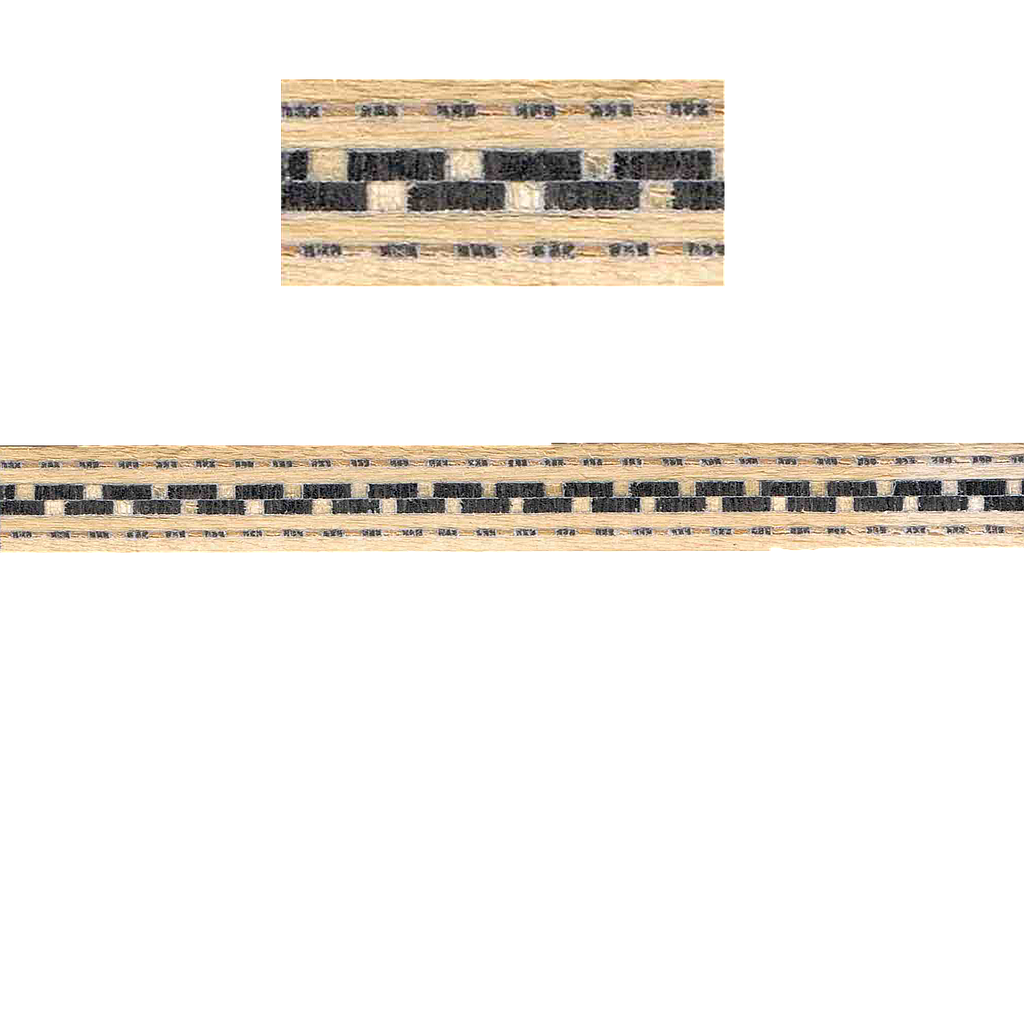 Greca Marquetería / Taracea 8,8 x 500 mm. Nº 112 (20 pzs.)