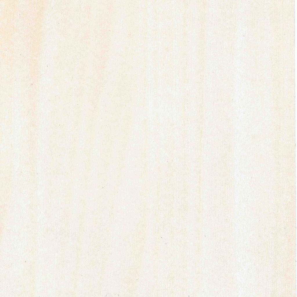 Chapa Madera Blanca 24 x 60 cm. Aprox. Taracea 0,60 mm.