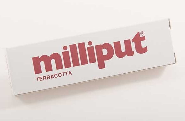 Masilla Epoxi Putty Modelar -Terracota- 113 gr. Milliput