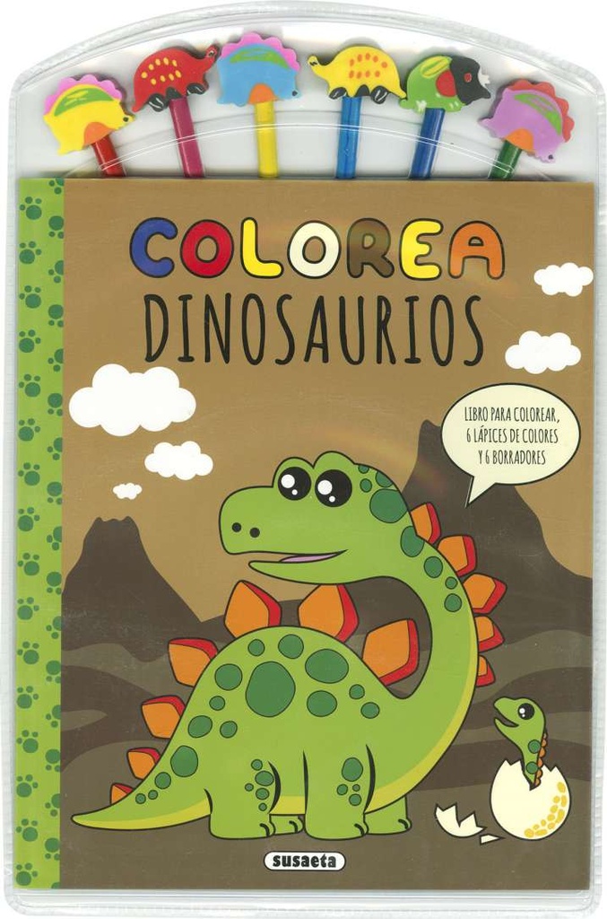 Colorea Dinosaurios - Susaeta Ediciones