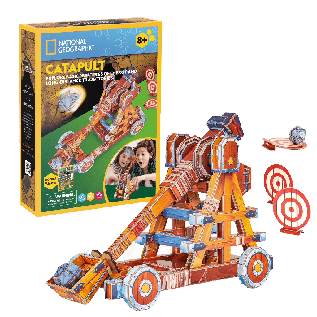 Set Puzzle 3D -Catapulta- National Geographic