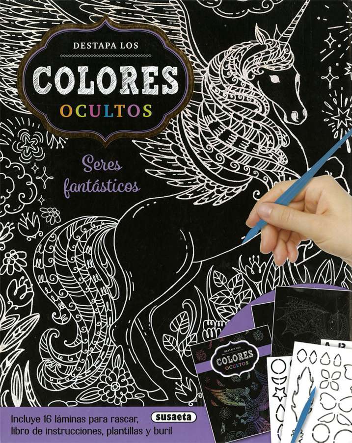 Colores Ocultos -Seres Fantásticos- Susaeta Ediciones