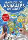 Mapa Gigante Colorear -Animales del Mundo- Susaeta