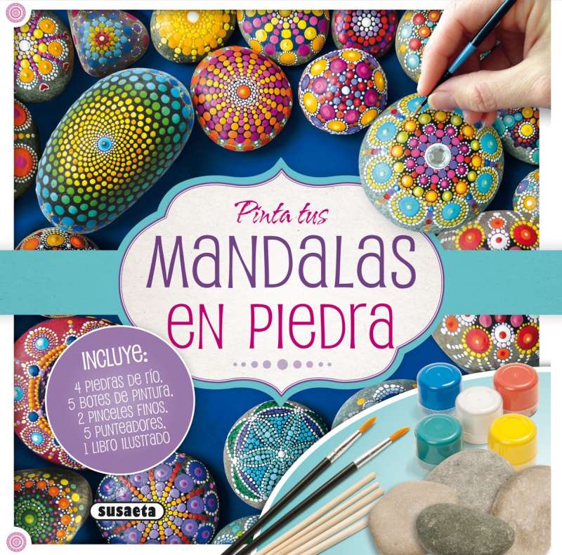 Mandalas en Piedras - Editorial Susaeta