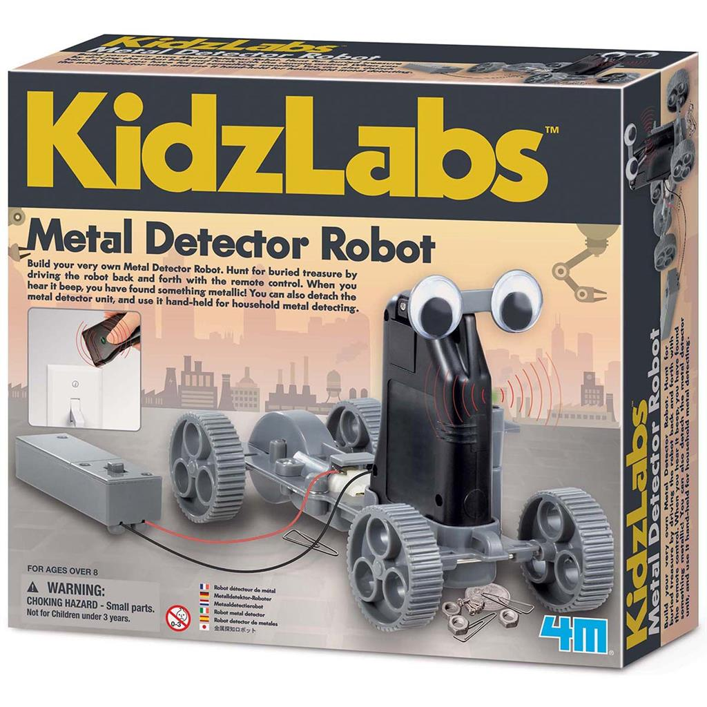 Kidzlabs -Robot Detector de Metales- 4M