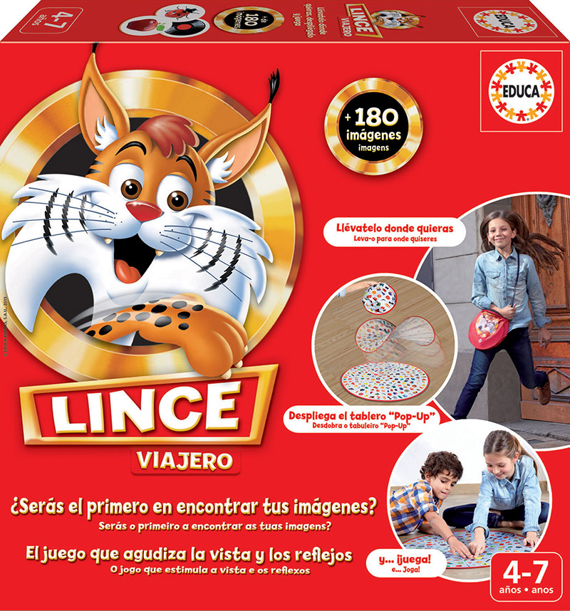 Juego + App "Lince: Edición Familiar" Educa