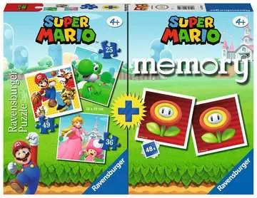Multipack Memory + 3 Puzzles -Super Mario- Ravensburger