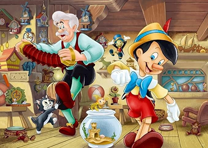 Puzzle 1000 piezas -Disney Collector´s: Pinocho- Ravensburger