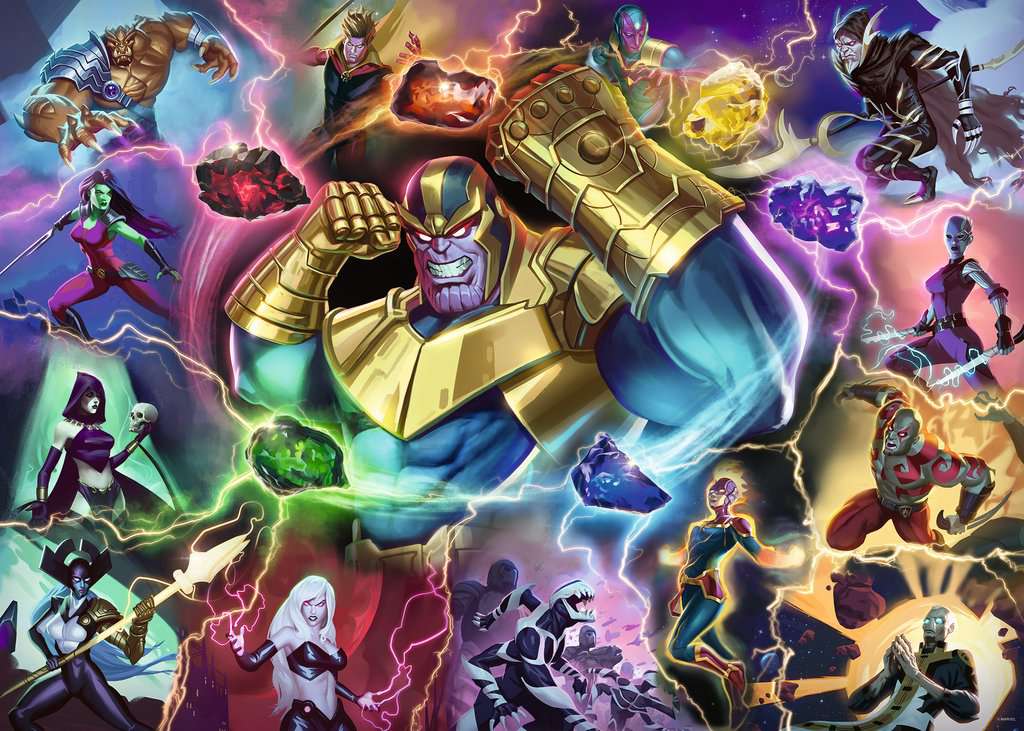 Puzzle 1000 piezas -Villainous: Thanos- Ravensburger