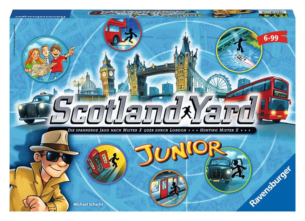 Juego de Mesa - Scotland Yard Junior - Ravensburg