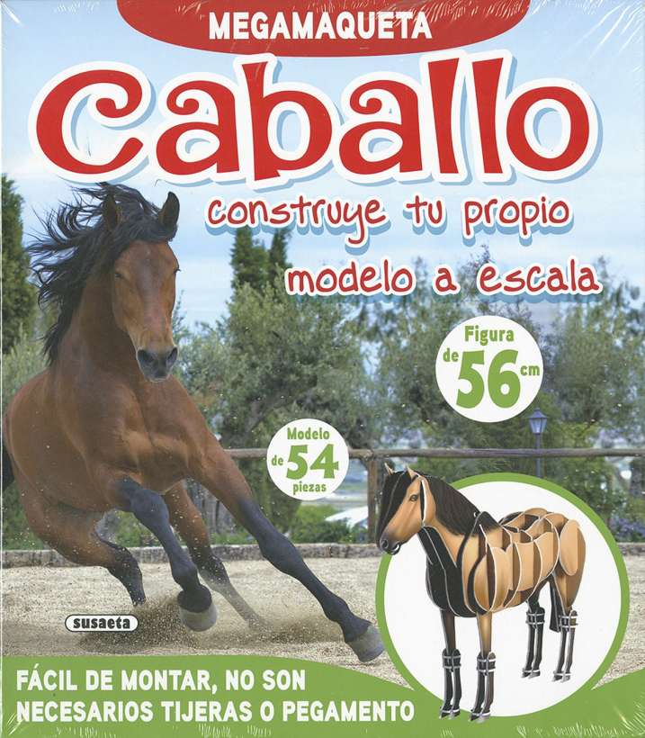 Megamaquetas -Caballo- Susaeta Ediciones