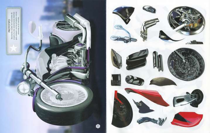 Monto mis Motos con Transfers - Susaeta Ediciones